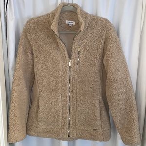 Calvin Klein sherpa/teddy jacket